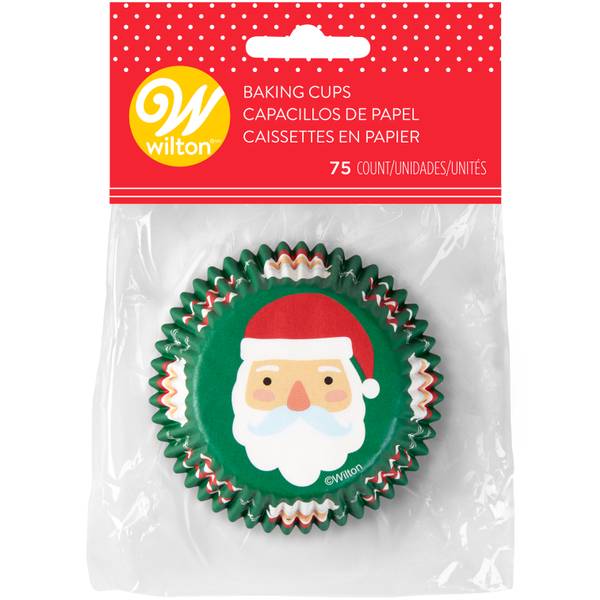 UPC 070896176684 product image for Wilton 75-Count Santa and Candy Cane Baking Cup | upcitemdb.com