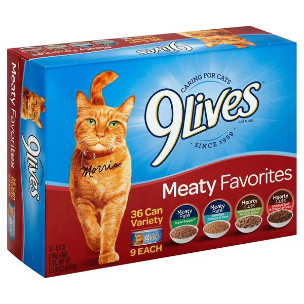 9 Lives Meaty Favorites Cat Food Variety Pack at Blain's Farm & Fleet