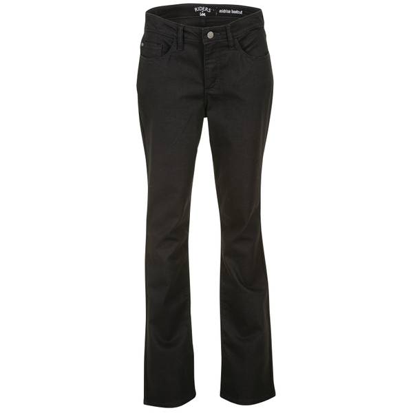 Riders By Lee Misses Black Core Midrise Bootcut Jeans