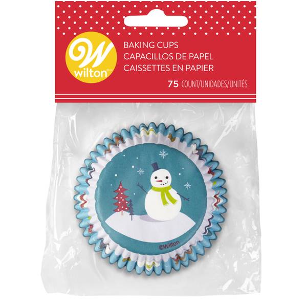 UPC 070896176622 product image for Wilton 75 Count Snowman & Friends Baking Cups | upcitemdb.com