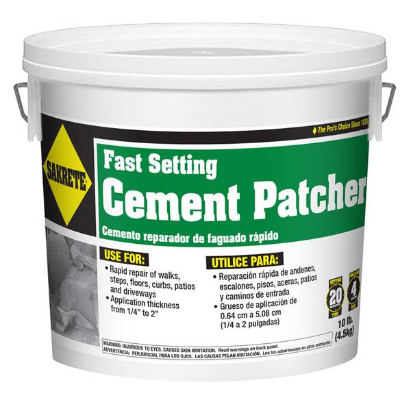 Sakrete Fast Setting Cement Patcher, 10 lb | Blain's Farm & Fleet