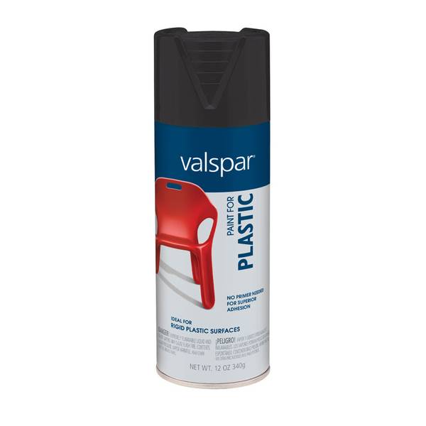 Valspar Bond Black Plastic Spray Paint