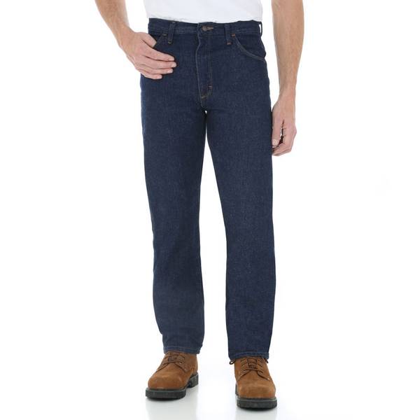 Rustler Classic Men's Regular Fit Straight Leg Jeans