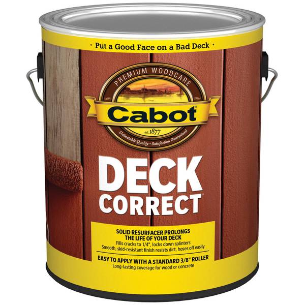 Cabot Deck Correct Color Chart