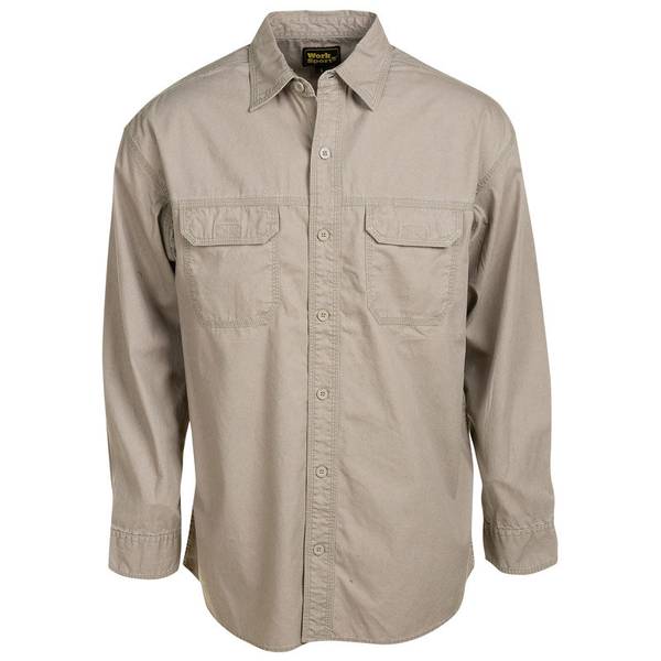 Work n' Sport Men's Long Sleeve Teflon Outdoorsman Shirt