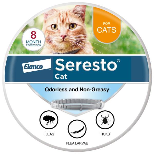 Seresto 8 Month Flea and Tick Prevention & Treatment for Cats