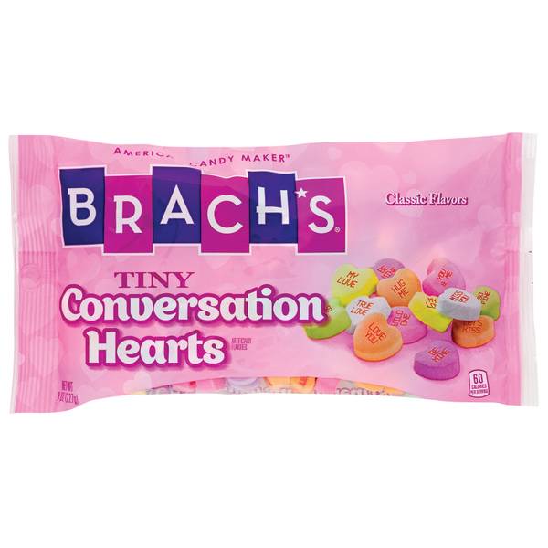 UPC 011300104978 product image for Brach's 8 oz Tiny Conversation Hearts | upcitemdb.com