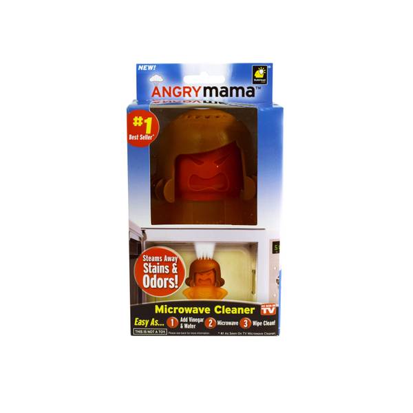 As Seen On TV Angry Mama Microwave Oven Cleaner