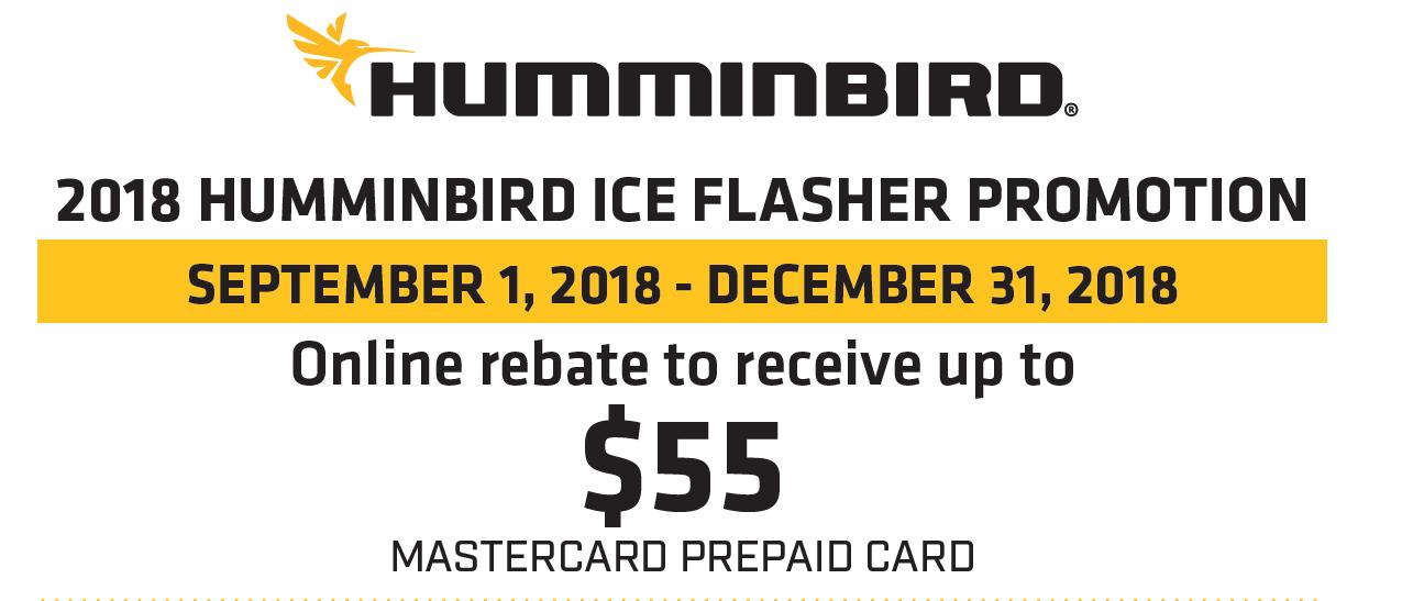Humminbird Ice Flasher Rebate