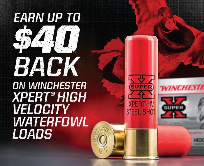 Winchester High Velocity Waterfowl Loads $40 Back